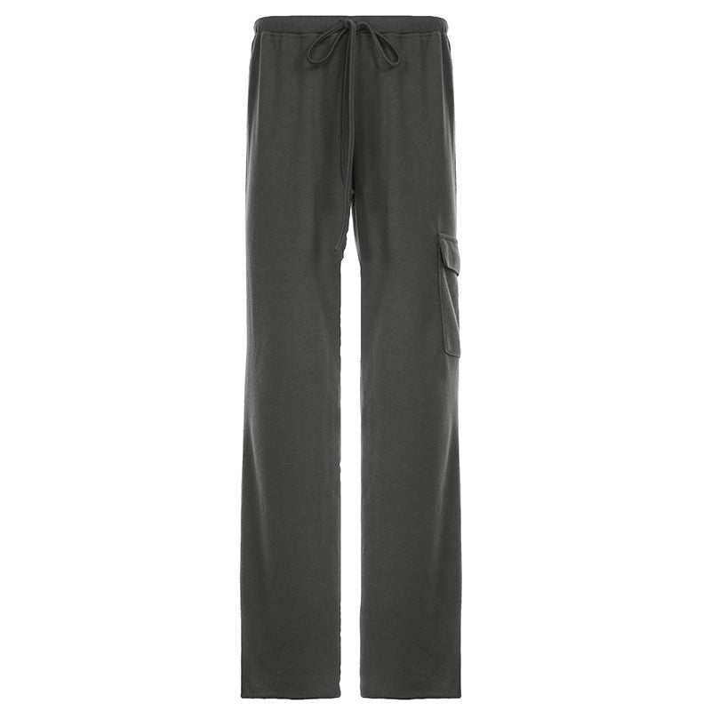 European And American Style Straight Exercise Casual Pants Women