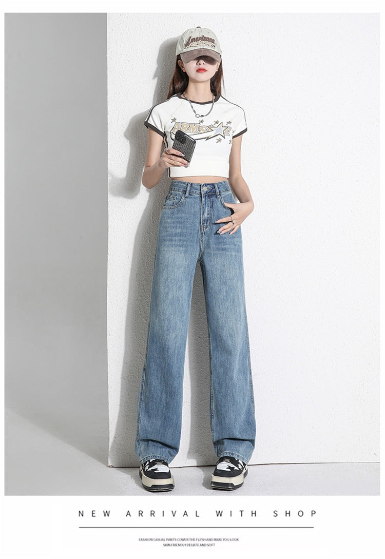 Lyse Lyocell Jeans til Kvinder Sommer Tynde