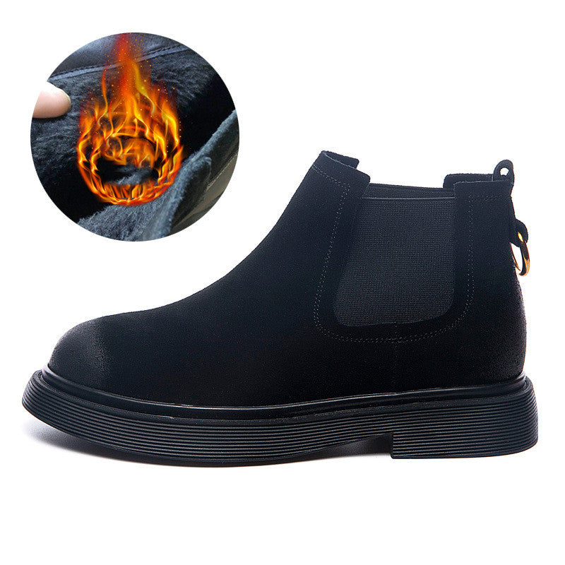 Short Boots British Style Women's Flat Boots