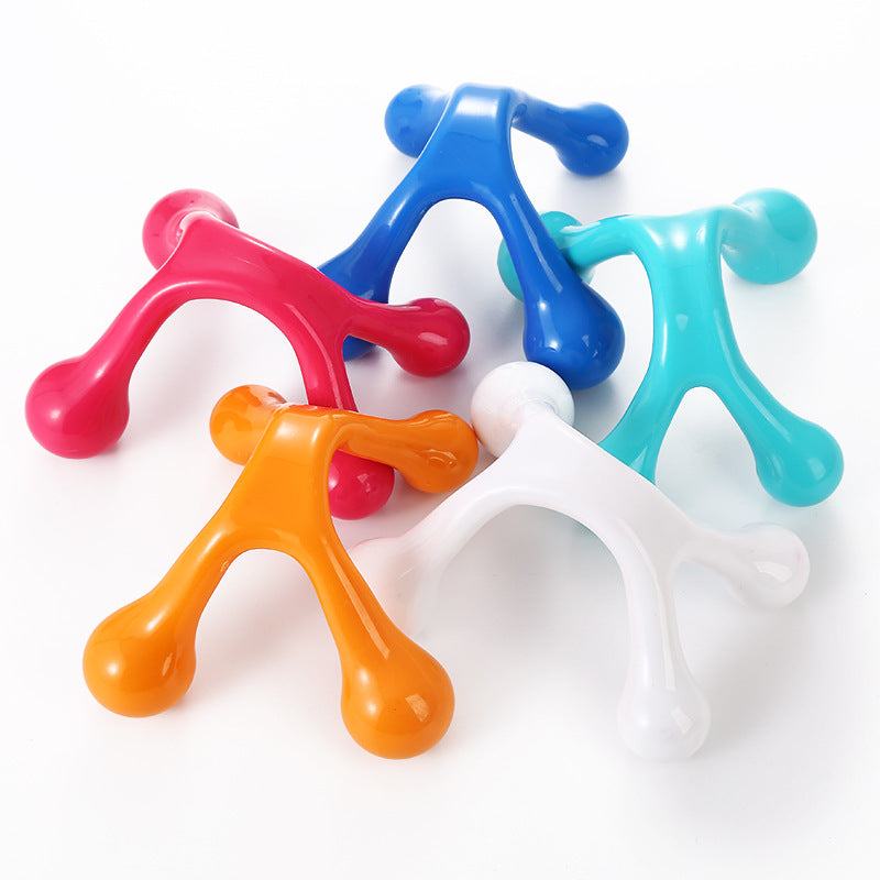 Plastic Massage Scraping Dredging Meridian Four-leg Massager