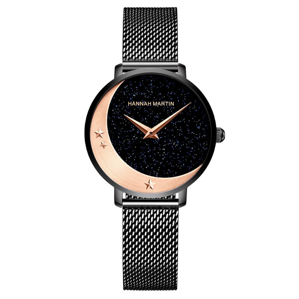 Starry Moon Quartz Watch