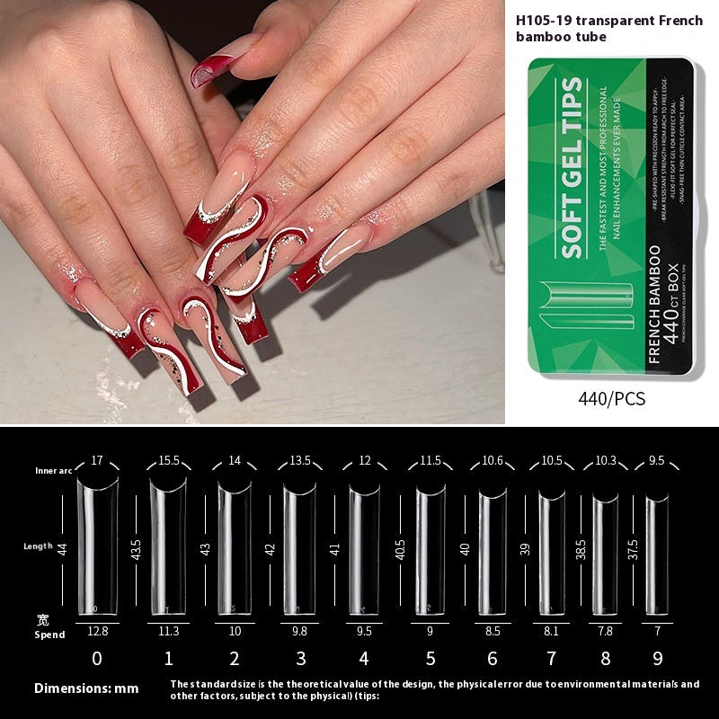 Porcelain White Box Nail Polish Ultra-thin And Scratch Free Matte
