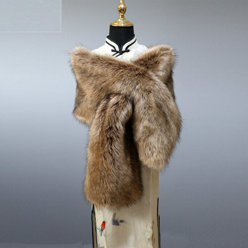 Autumn And Winter Scarf Thickened Warm Waistband