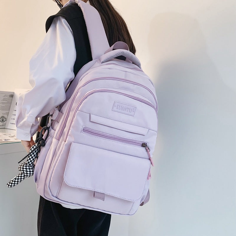 Men's Large Capacity Versatile Travel Casual Backpack Simple New Style