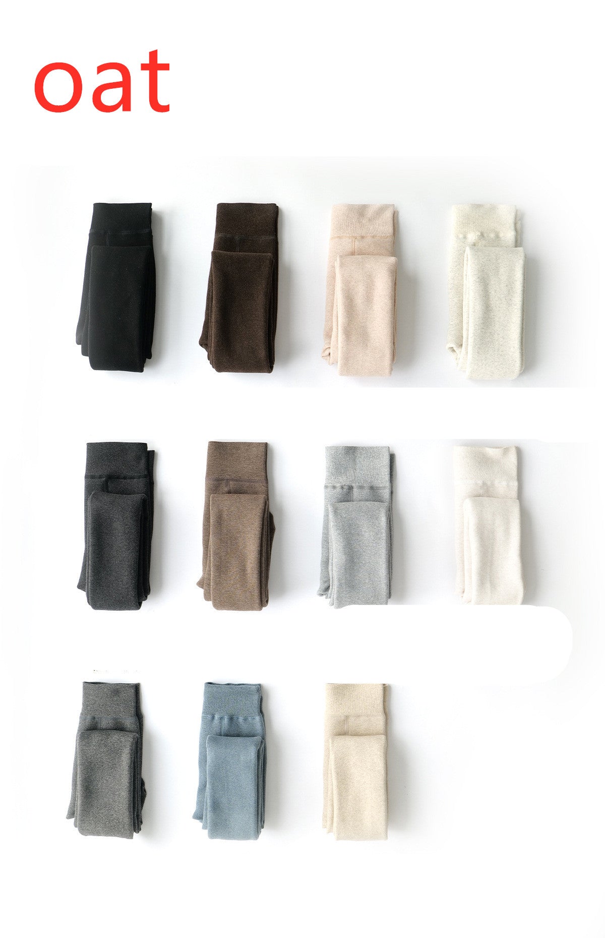 Striped Inner Cashmere Tights