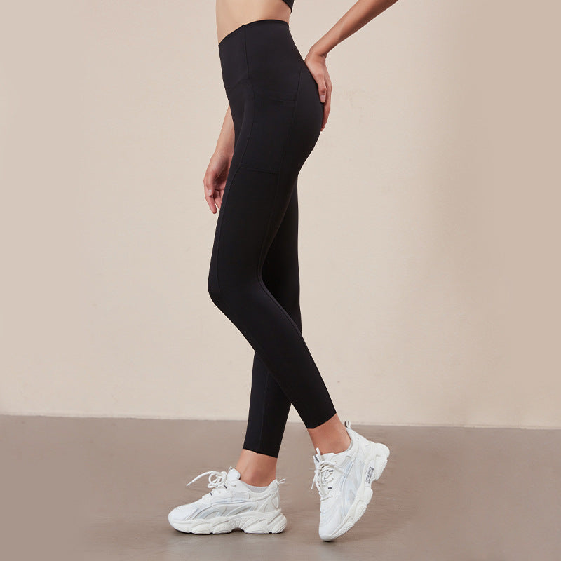 Women's Seamless Tight High Waist Hip Lift Sports Fitness Pants