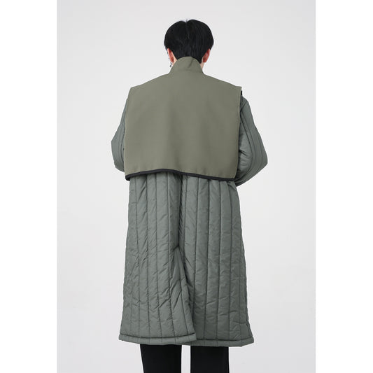 Men's True Two Piece Detachable Mid Length Jacket