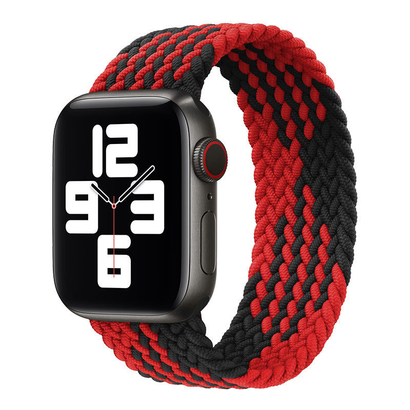 Elastic Single Loop Braided Nylon Ane-piece Strap