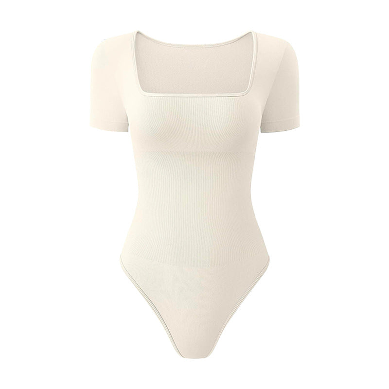 Thread Waist Elastic Seamless Yoga Clothes Leisure Sports Jumpsuit