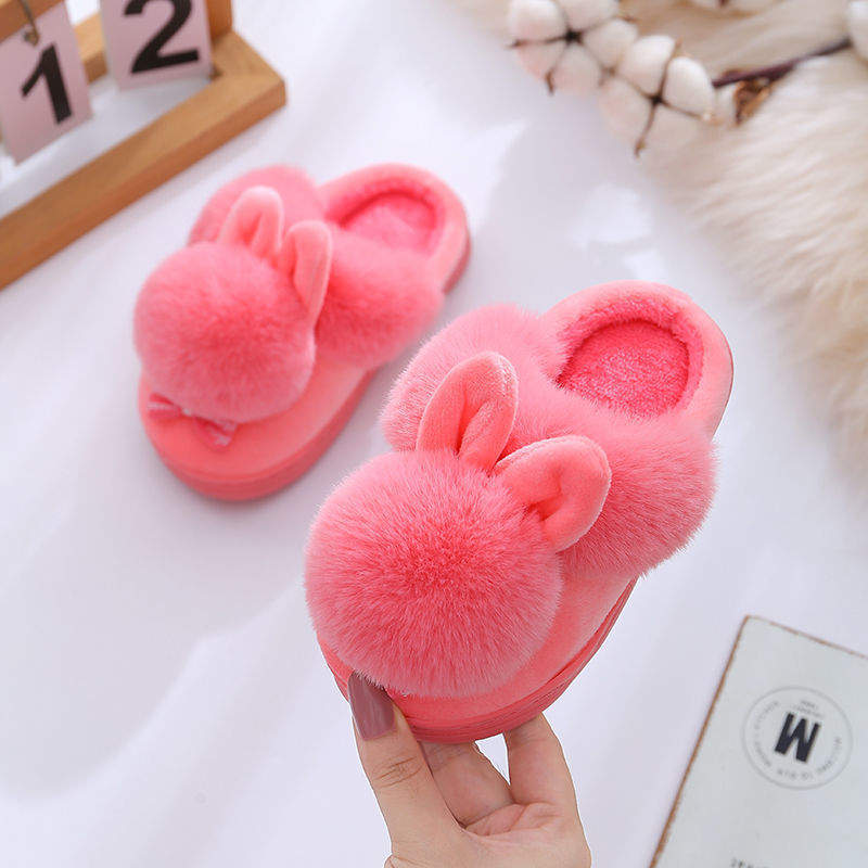 Indoor Soft-soled Non-slip Cute Home Votton Slippers