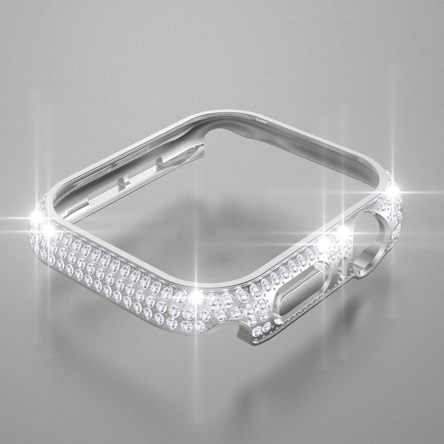 Electroplated Pc Full Diamond Watch Case