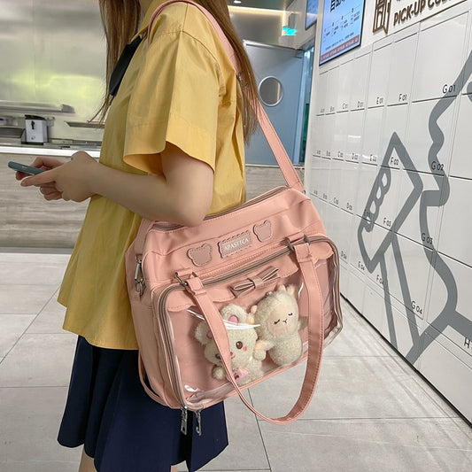 Large Capacity Shoulder Bag Women's Japanese Style Secondary Yuan