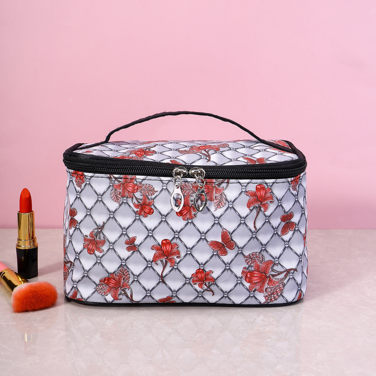 Portable Printing Refreshing Stylish Toiletry Bag