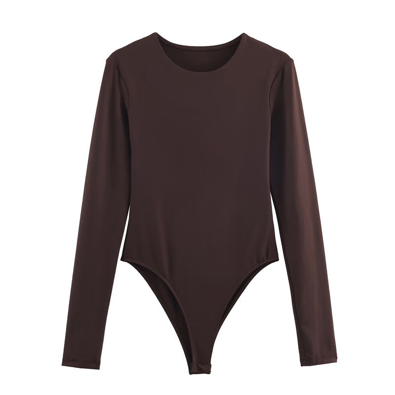 Women's Long-sleeved Bodysuit