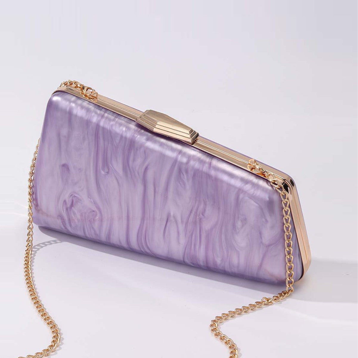 Casual Acrylic Single-shoulder Bag For Gatherings