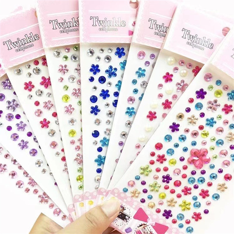 Children's Toy Gem Cartoon Cute Girl Reward Love Stickers