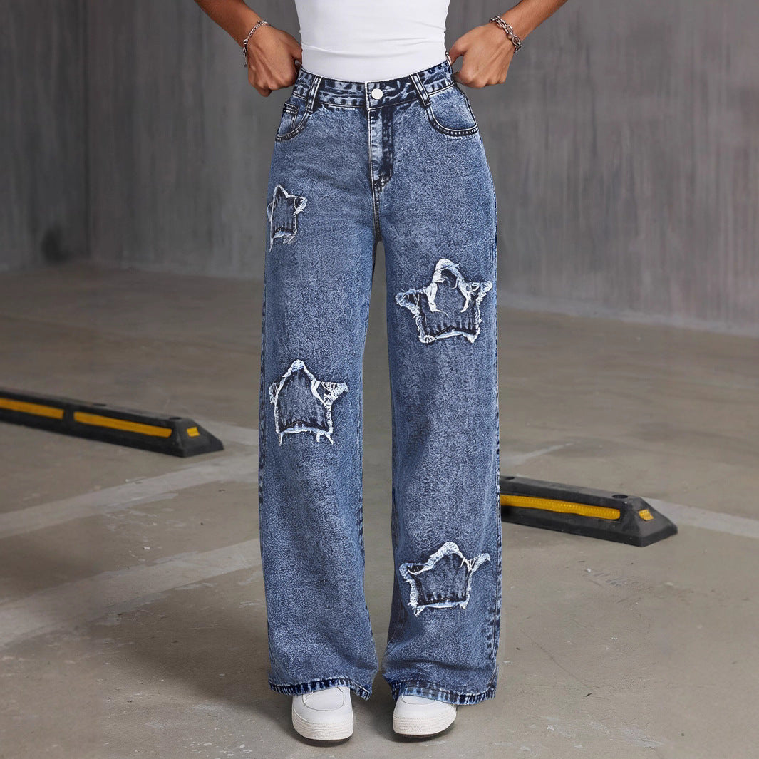 All-matching Girl's Casual Straight-leg Pants