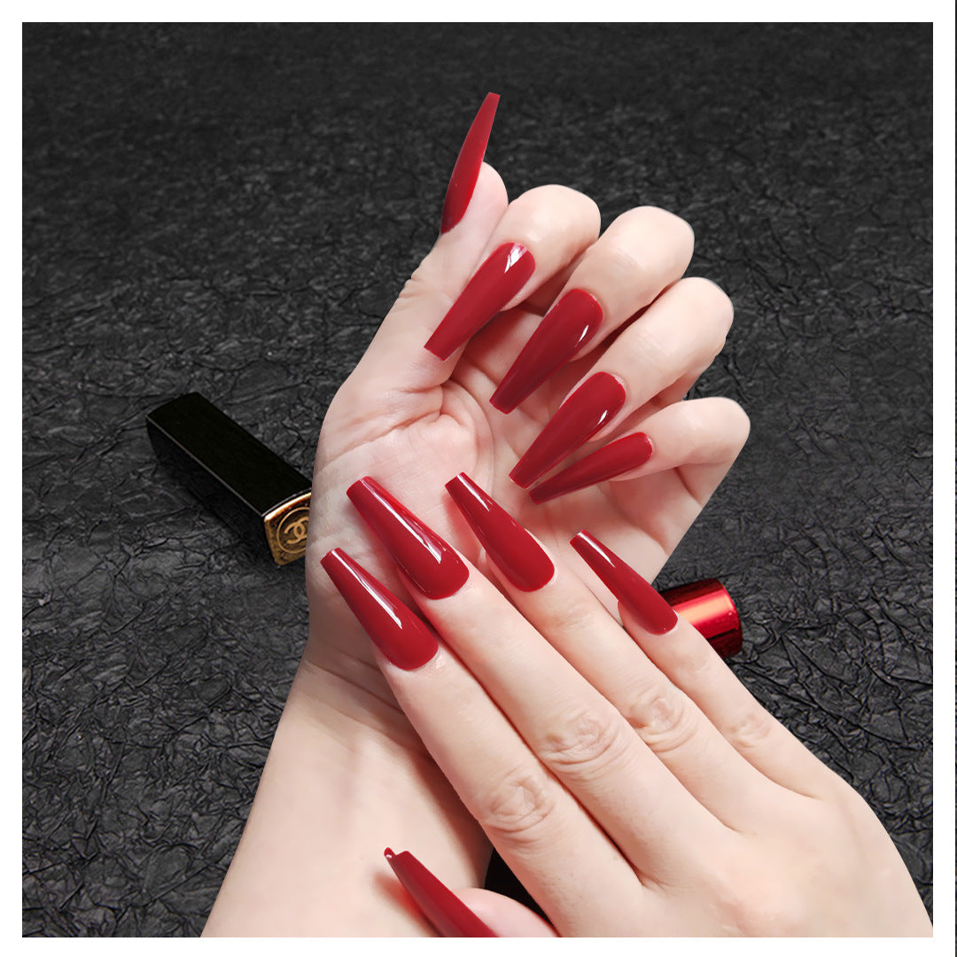 Matte Matte Super Long Ballet Nail
