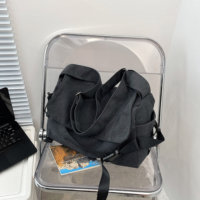 Men's Fashion Simple Large Capacity Casual Shoulder Bag