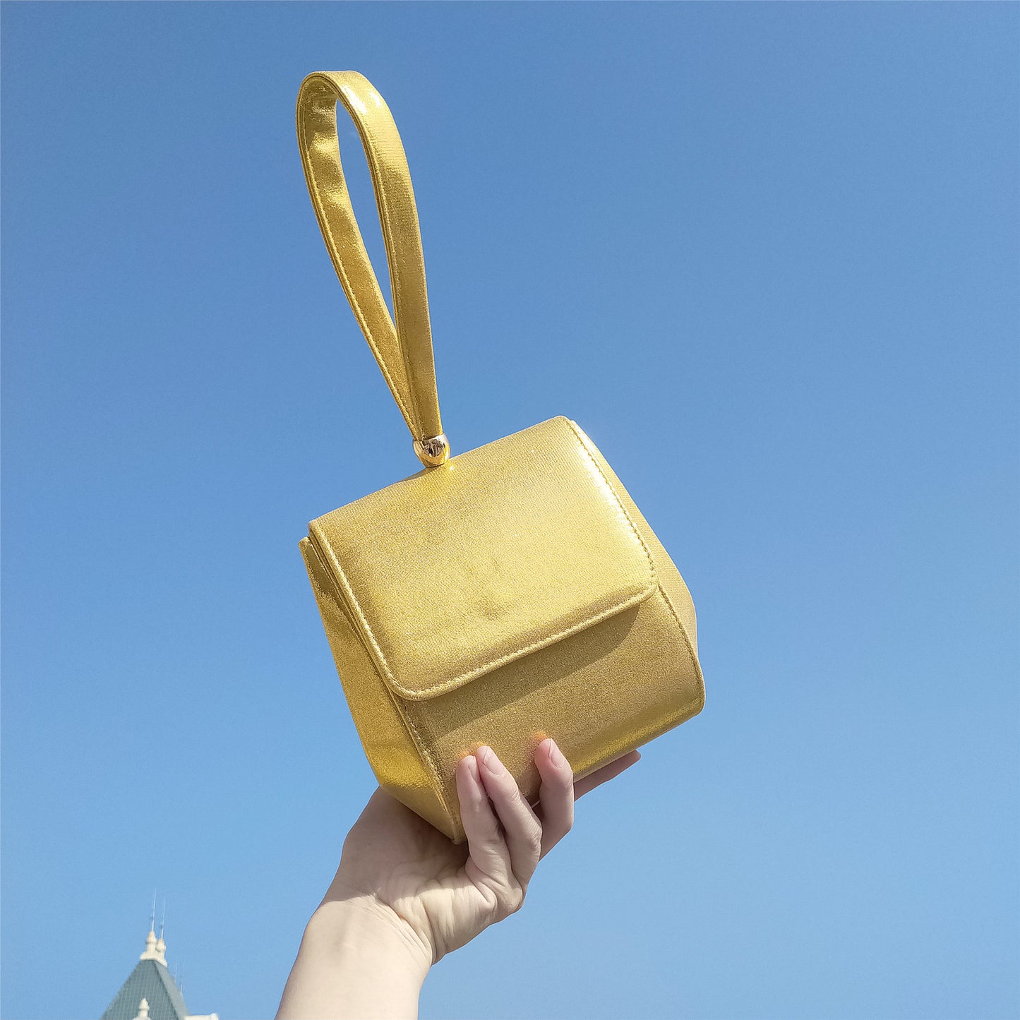 Med diamant håndtaske lille taske crossbody