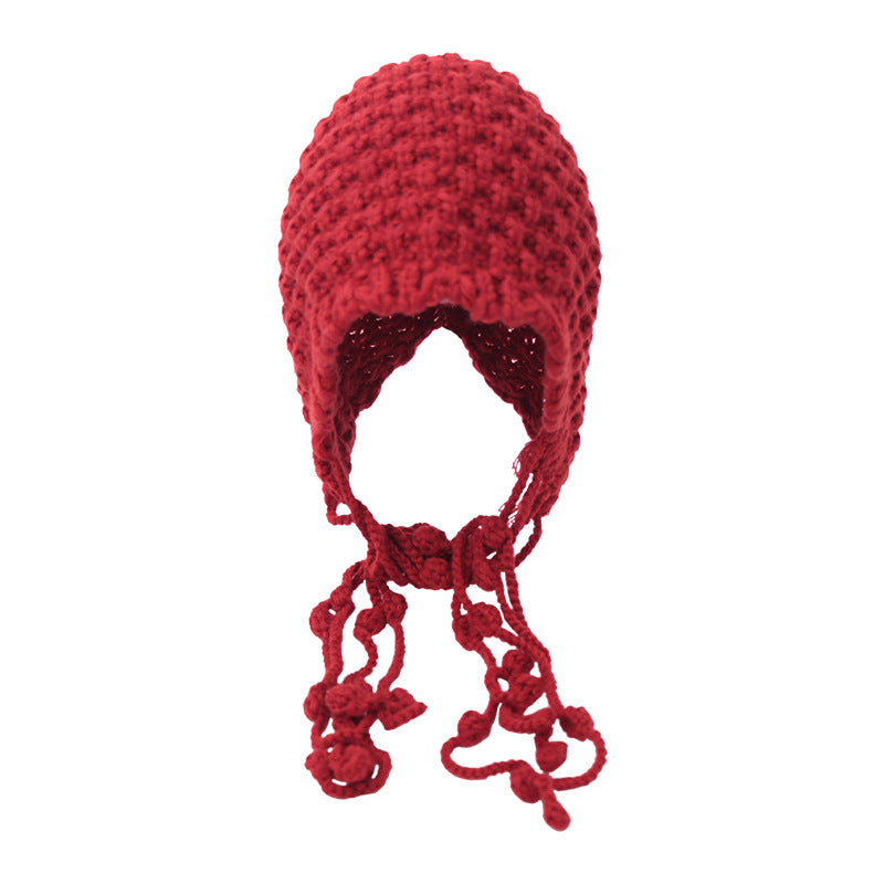 Thermal Knitting Handmade Woolen Cap