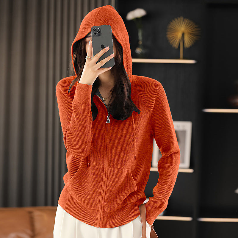 Autumn New Women's Sweater Hoodie La Lian