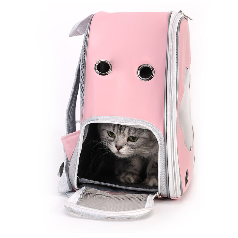 Portable Large Capacity Pet Space Capsule Backpack