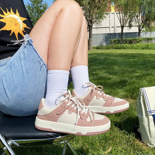 Girls' New Niche Design Sports Casual Retro Shoes