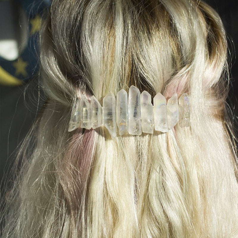 Multicolor Spring Crystal Hairpin Headwear 8cm