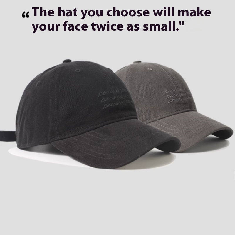 Retro Washed Brushed Sun-proof Peaked Cap