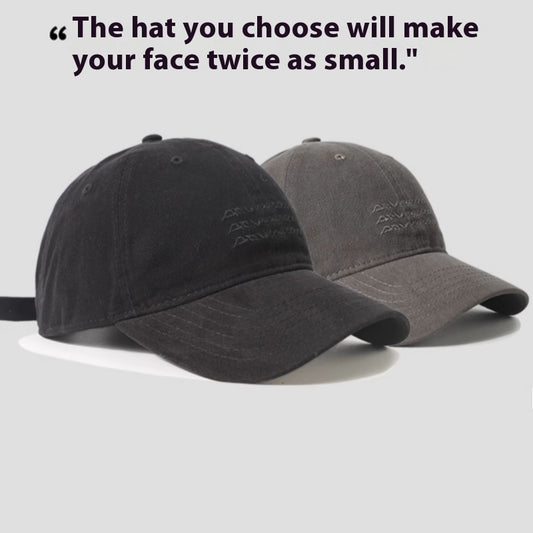 Retro Washed Brushed Sun-proof Peaked Cap