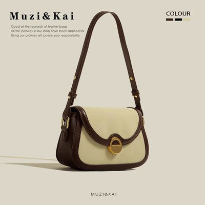 Texture Niche Middle-ancient Underarm Bag For Women
