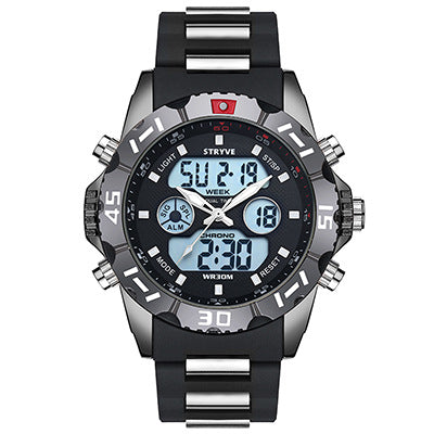 Men's Multifunctional Sports Waterproof Electronic Watch