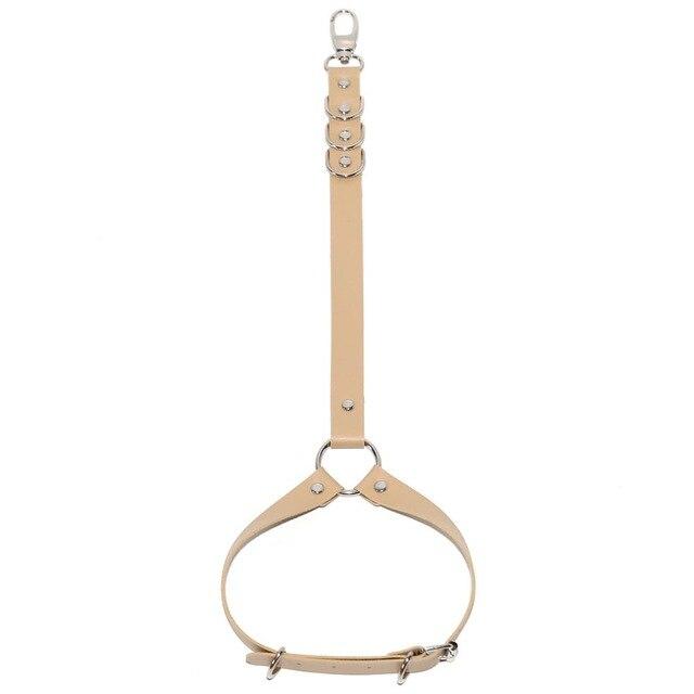 Fashion Trend Punk Style Show Pu Leg Chain