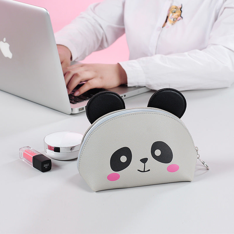 Girl's heart wash makeup bag
