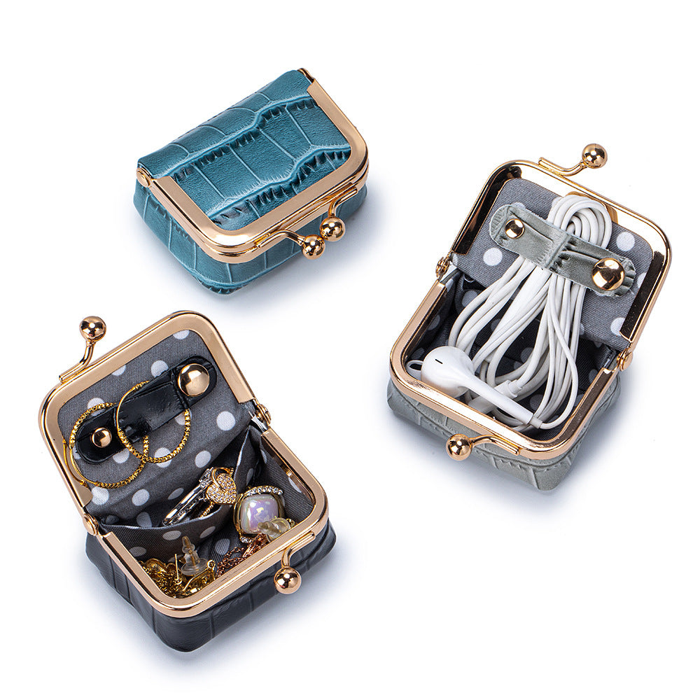 Japanese-style Creative Leather Wallet With Pattern For Coins