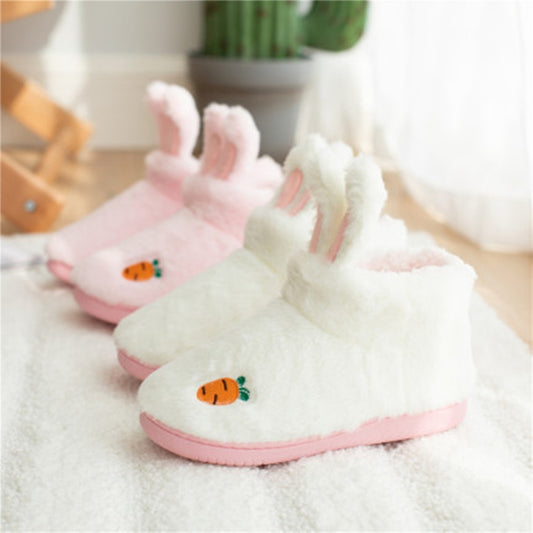 Cute platform indoor ladies slippers