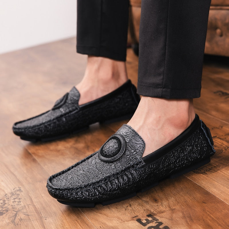One-legged Soft Sole Lazy Casual Driving Men's Shoes