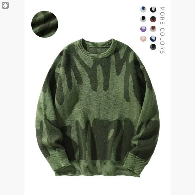 Men's Round Neck Sweater Sweater