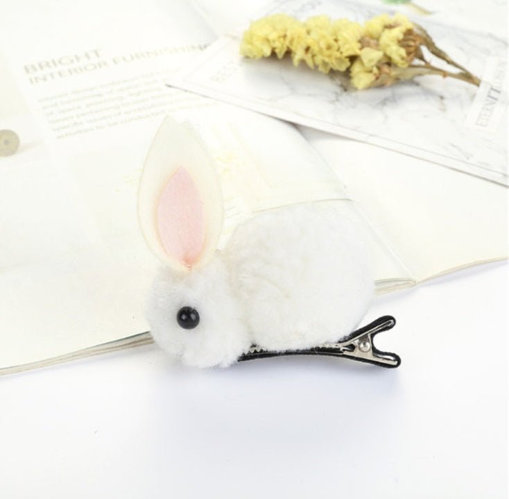 Cute three-dimensional bunny rubber band