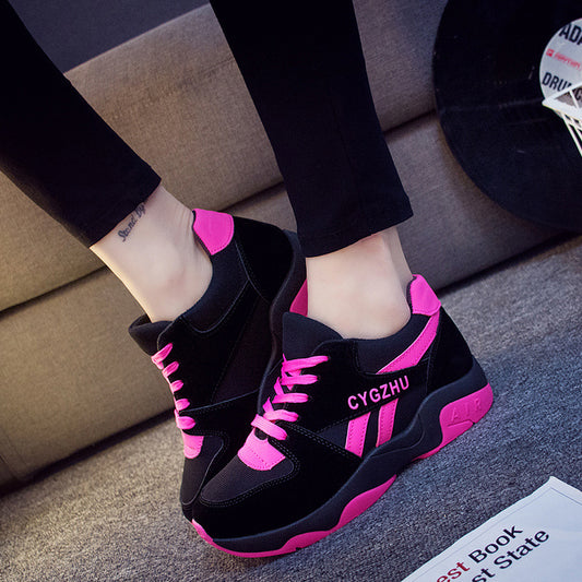 Sports Shoes Platform Sneakers Student Shoes