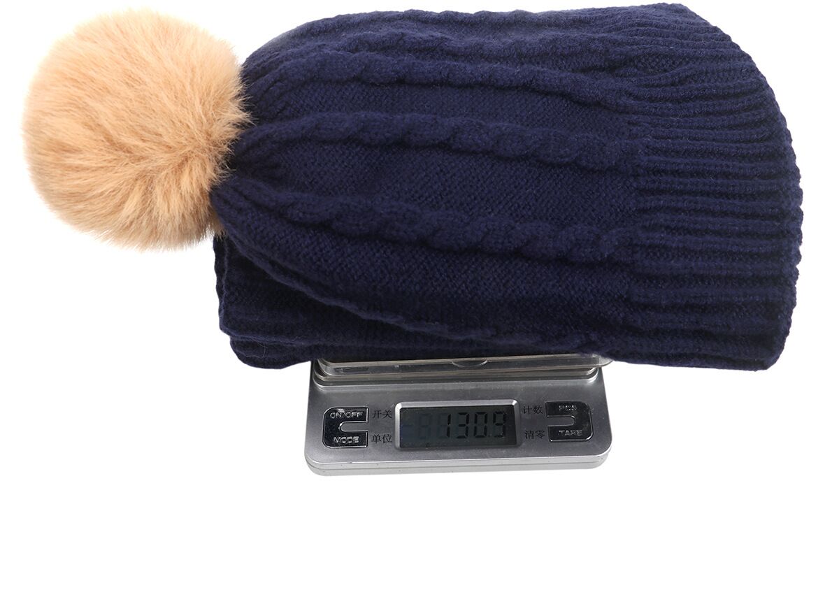 Children's Knitted Hat And Scarf Two-piece Autumn And Winter Fleece