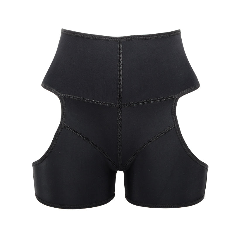 Rubber Pants with strong waist closing and hip lifting