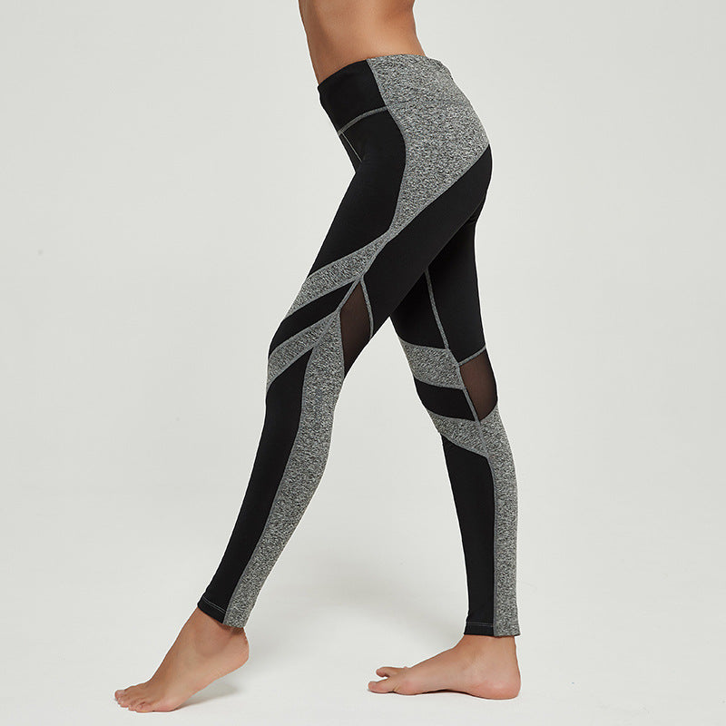 Mesh fitness pants