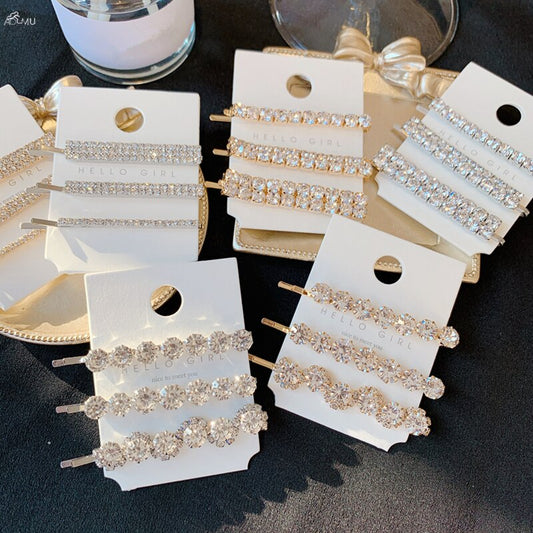 Super Flash Rhinestone Hair Clip