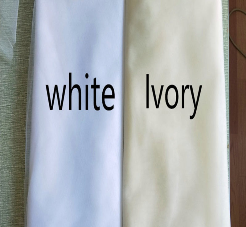 Handmade applique for bridal veil