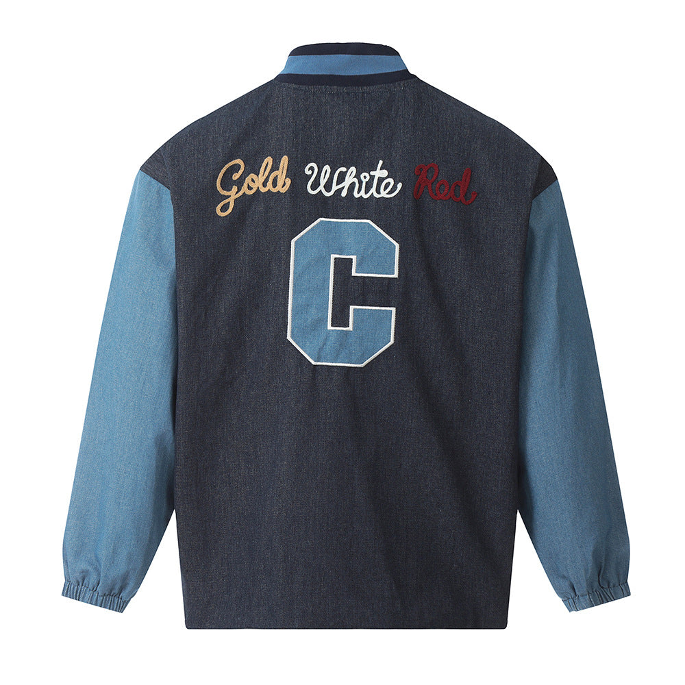European And American Baseball Jacket Men