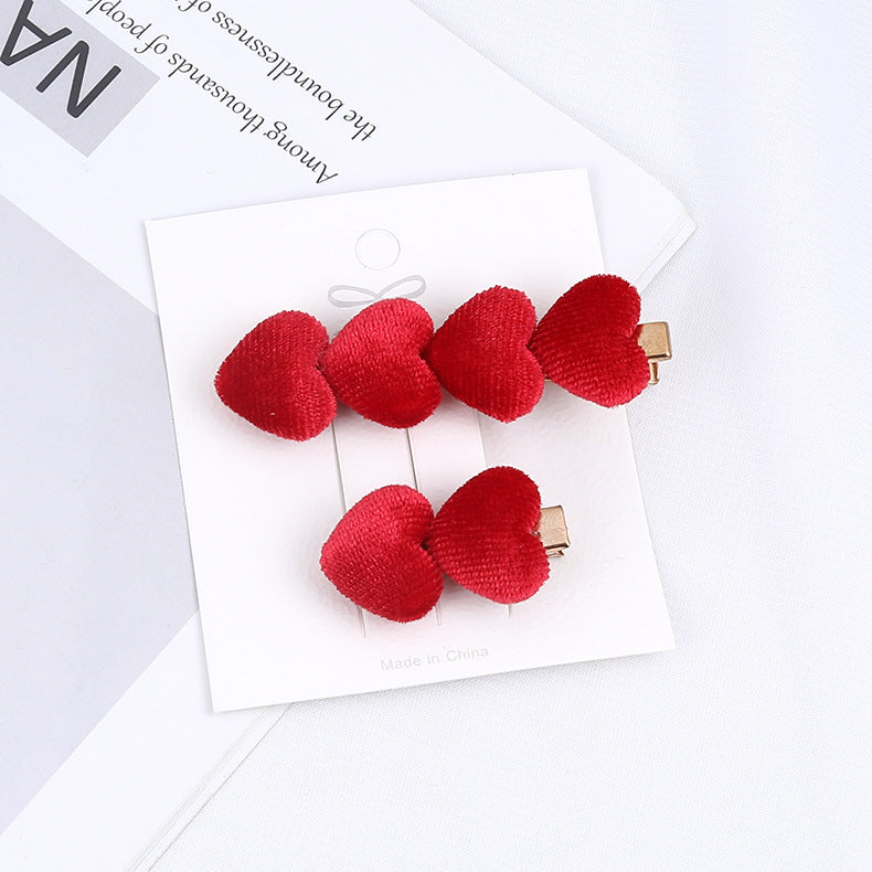 Women's Hairpin Set Cloth Art Korean Version