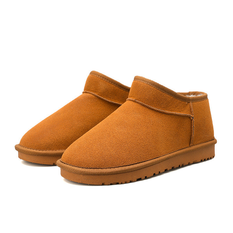 High-top Cotton Plus Velvet Warm Male Old Beijing Cotton Shoes