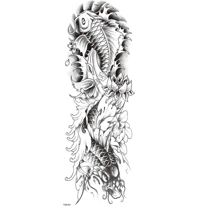 Full arm full arm waterproof tattoo sticker